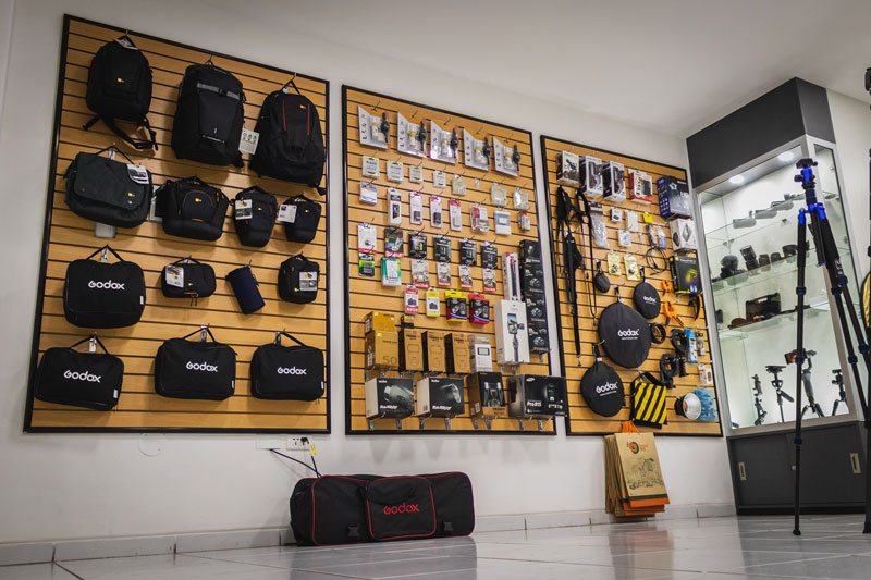 Sesión fotográfica en tienda